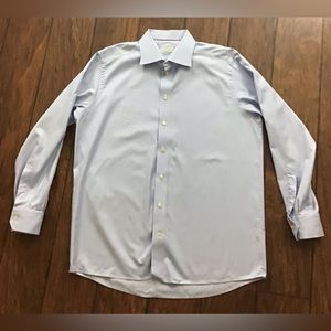 Eton long sleeve dress shirt Mens size 44 neck 17 1/2